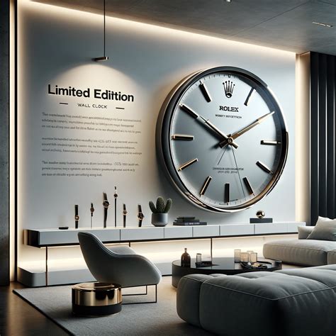 rolex display box|real Rolex wall clock.